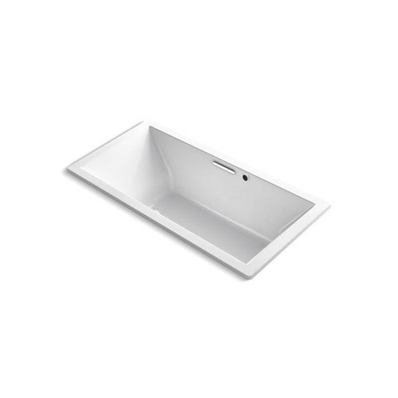 Underscore 72" x 36" drop-in Heated BubbleMassage air bath with Bask heated surface