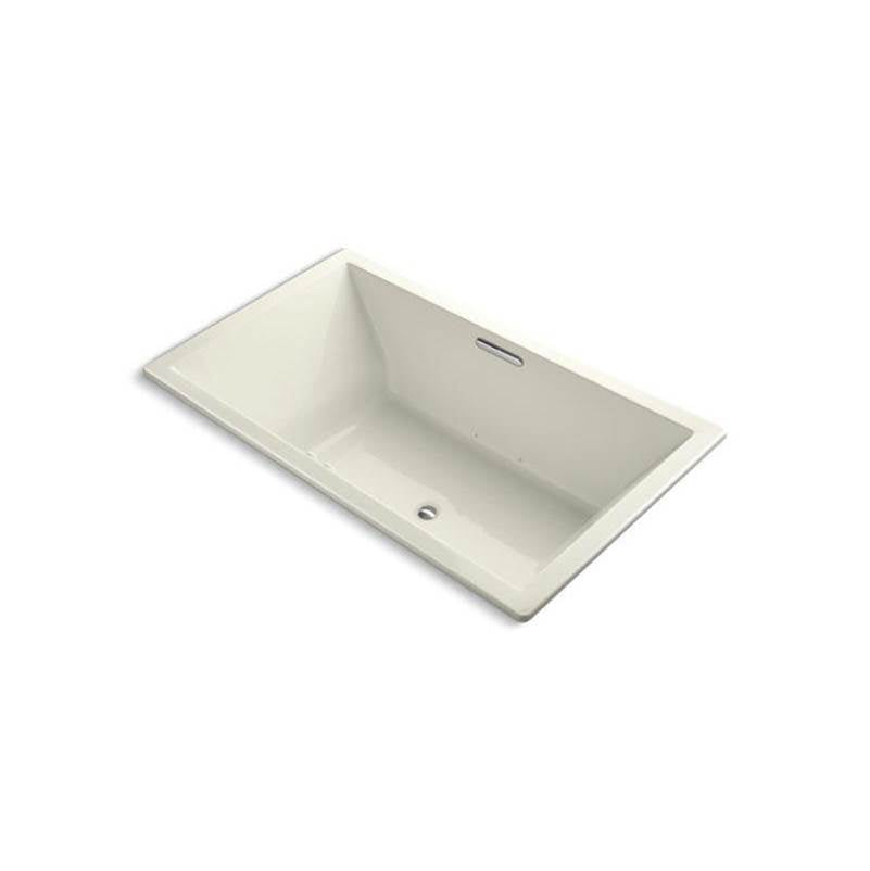 Underscore 72" x 42" drop-in Heated BubbleMassage air bath with Bask heated surface