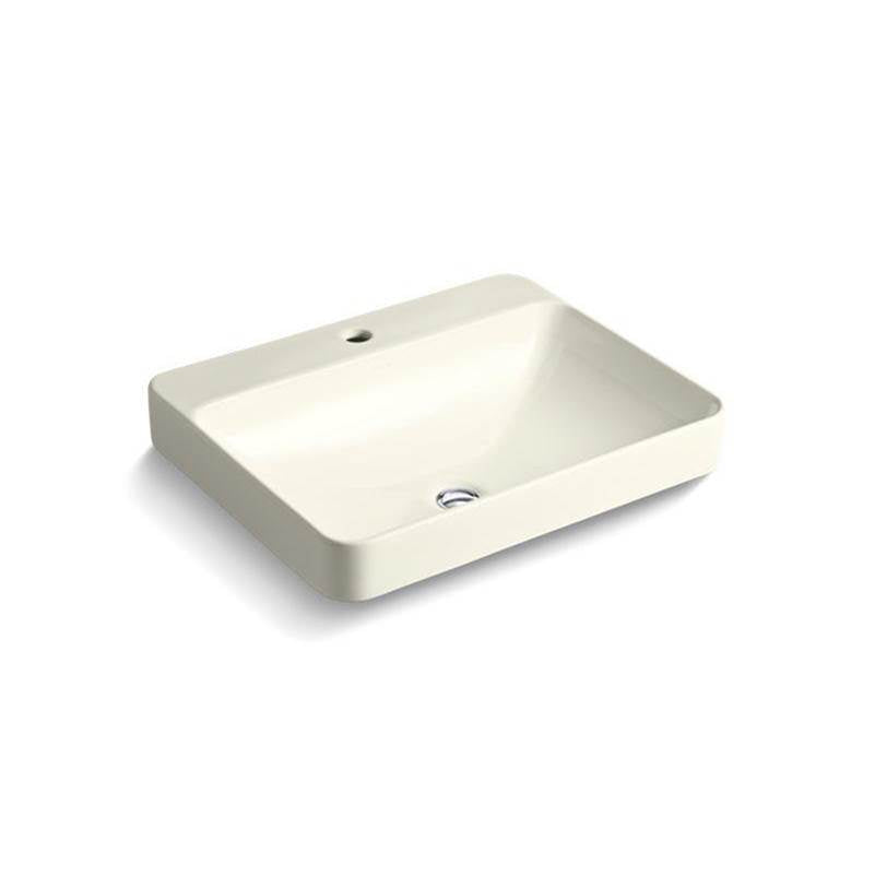 Vox 23" rectangular vessel bathroom sink