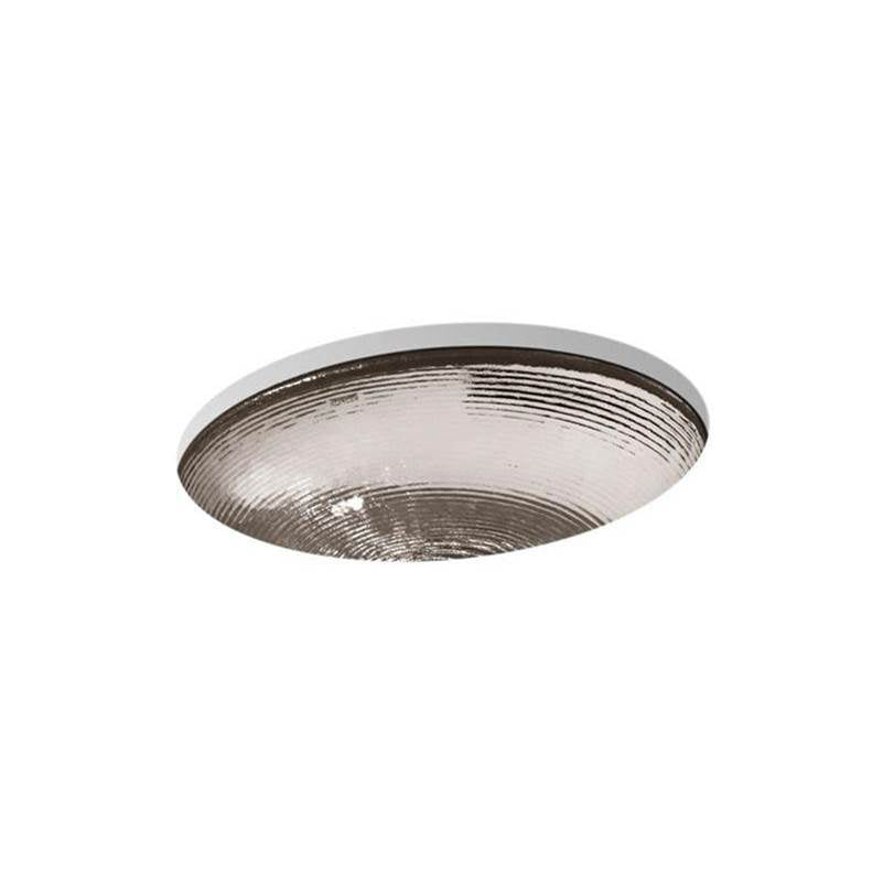 Whist 19" oval undermount bathroom sink, no overflow