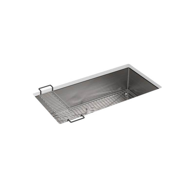 Strive 35" undermount single-bowl kitchen sink