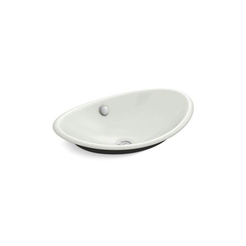 Iron Plains 20-3/4" oval vessel bathroom sink