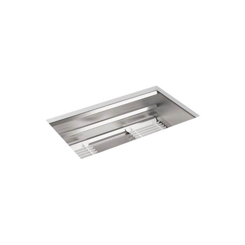 Prolific 33" undermount single-bowl workstation kitchen sink