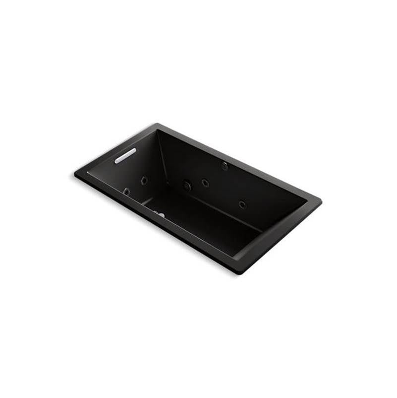 Underscore 66" x 36" drop-in Heated BubbleMassage air bath with whirlpool