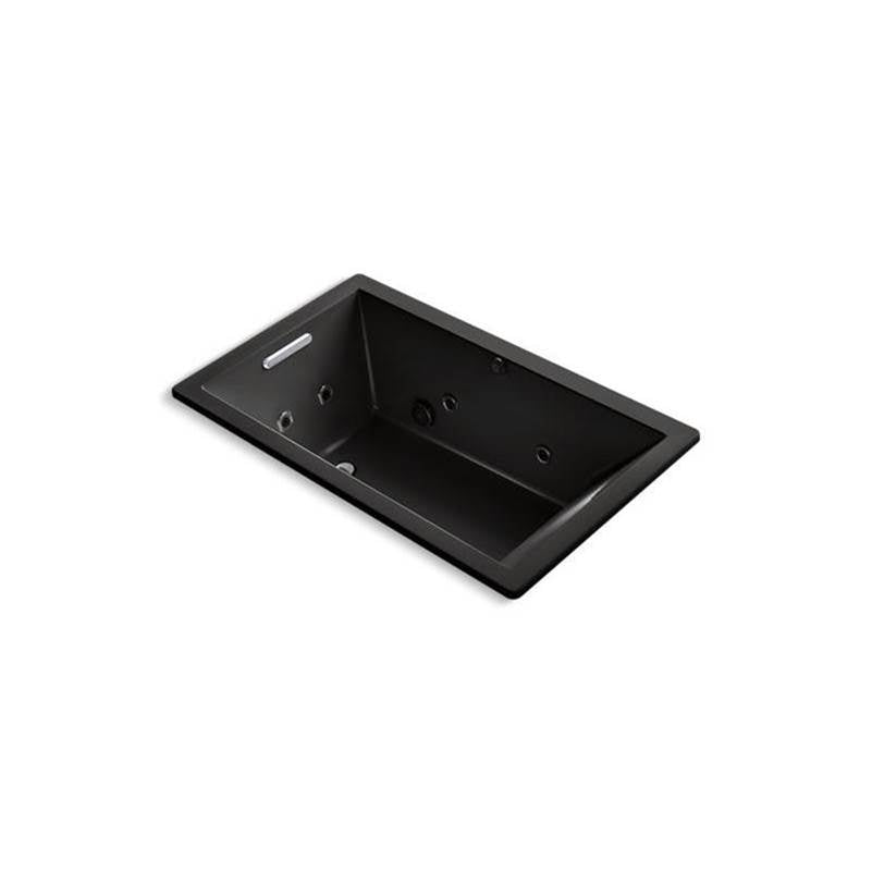 Underscore 60" x 36" drop-in Heated BubbleMassage air bath with whirlpool