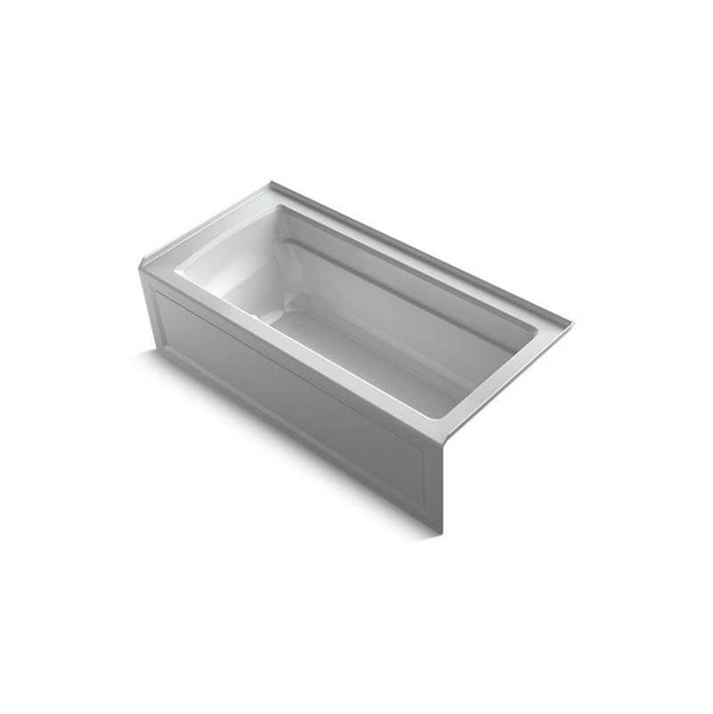 Archer 66" x 32" alcove Heated BubbleMassage air bath, right drain