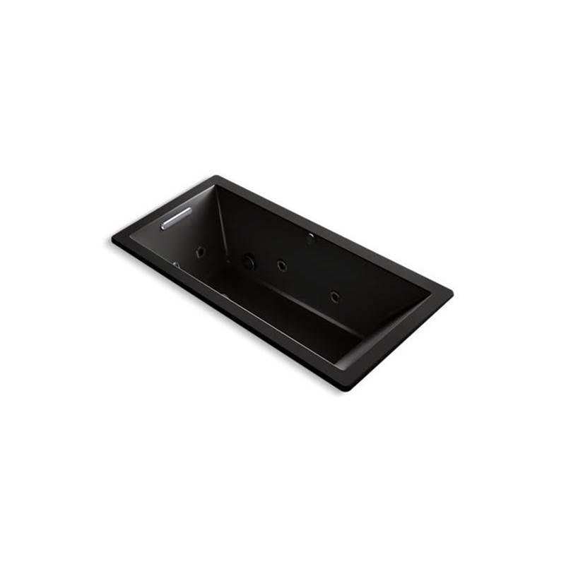 Underscore 66" x 32" drop-in Heated BubbleMassage air bath with whirlpool