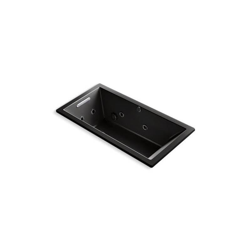 Underscore 60" x 30" drop-in Heated BubbleMassage air bath with whirlpool