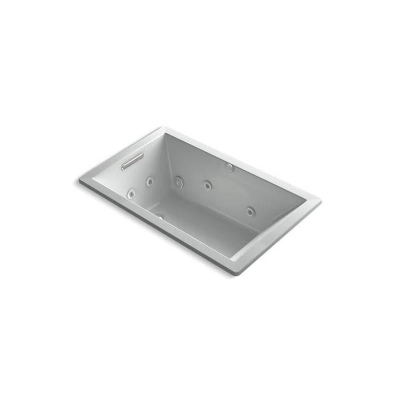Underscore 60" x 36" drop-in heated whirlpool bath