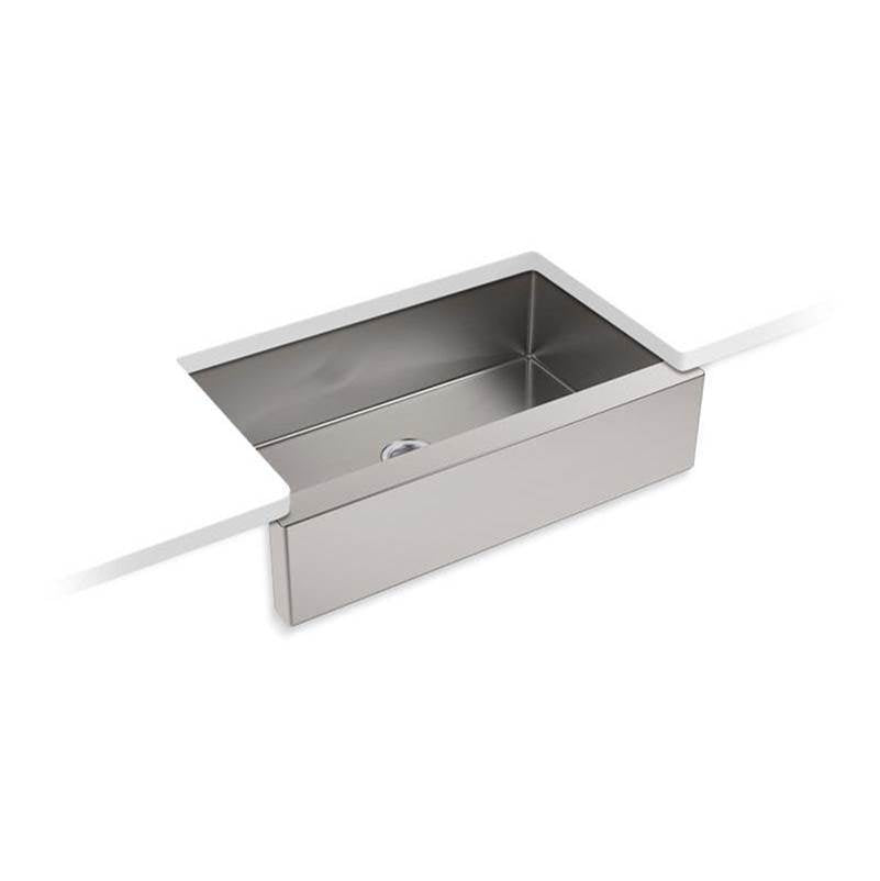 Strive 35-1/2" undermount single-bowl farmhouse kitchen sink