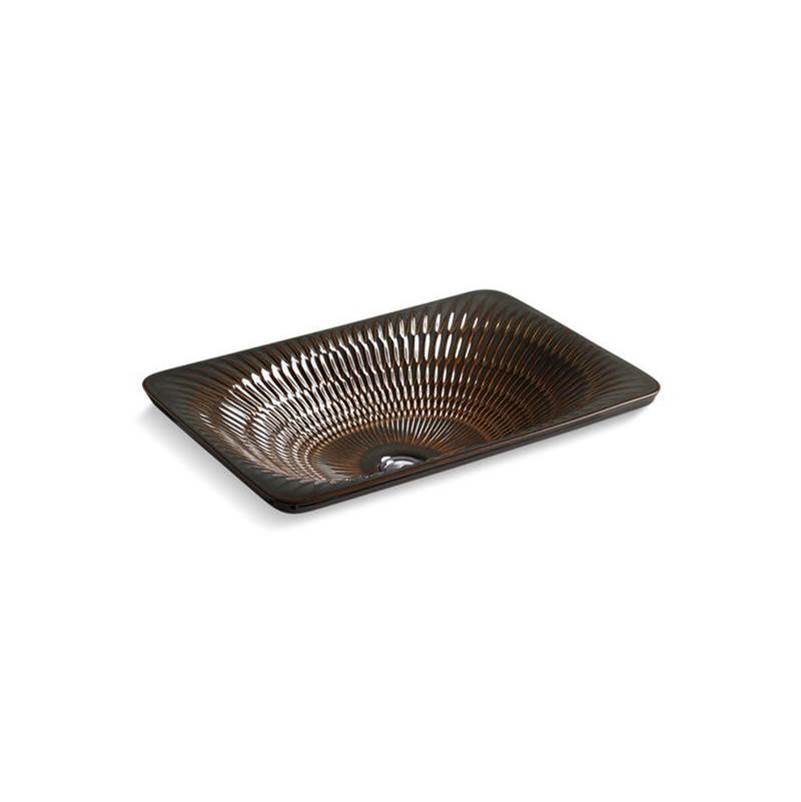 Derring Carillon 21" rectangular drop-in bathroom sink, no overflow