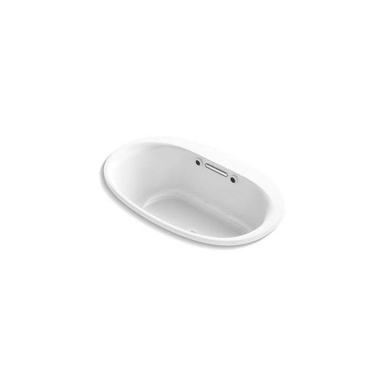 Underscore 59-3/4" x 35-3/4" drop-in Heated BubbleMassage air bath with Bask heated surface
