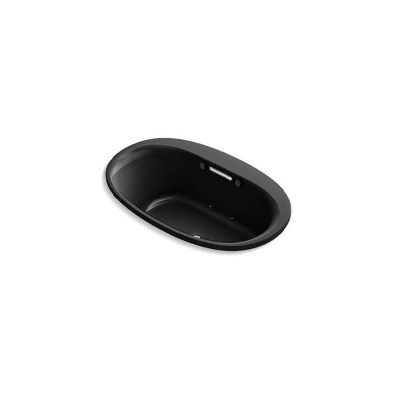 Underscore 59-3/4" x 35-3/4" drop-in Heated BubbleMassage air bath with Bask heated surface