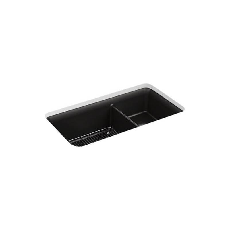Cairn 33-1/2" undermount double-bowl kitchen sink