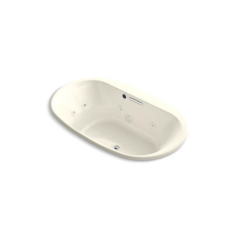 Underscore 72" x 42" drop-in heated whirlpool bath