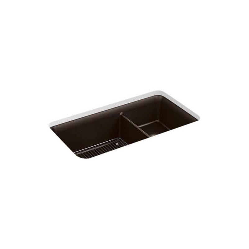 Cairn 33-1/2" undermount double-bowl kitchen sink