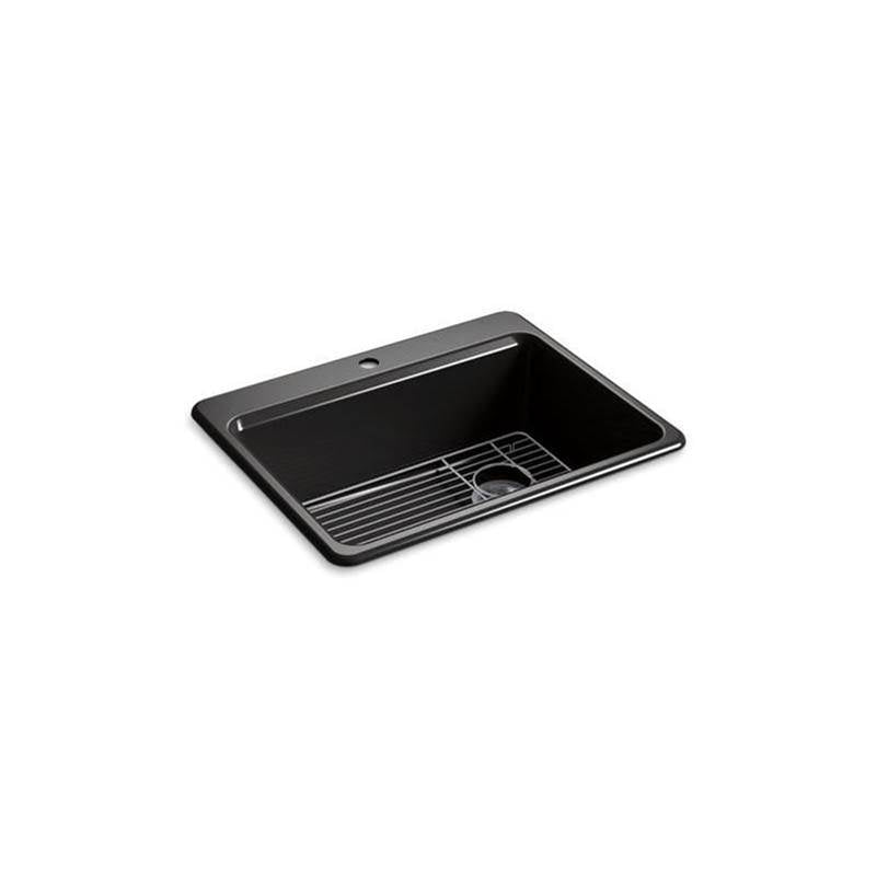 Riverby 27" top-mount single-bowl kitchen sink
