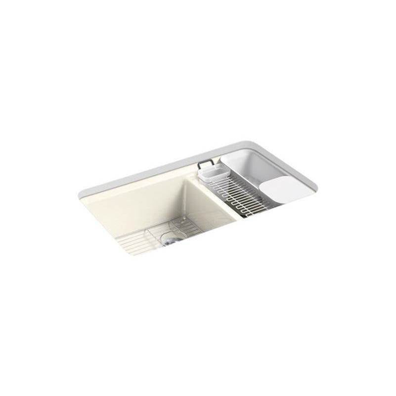 Riverby 33" undermount double-bowl workstation kitchen sink