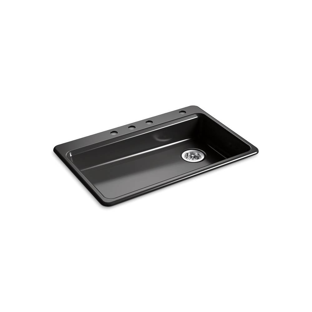 Riverby 33" top-mount single-bowl kitchen sink