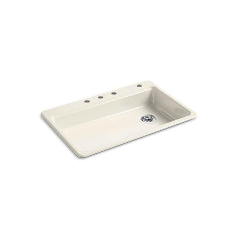 Riverby 33" top-mount single-bowl kitchen sink