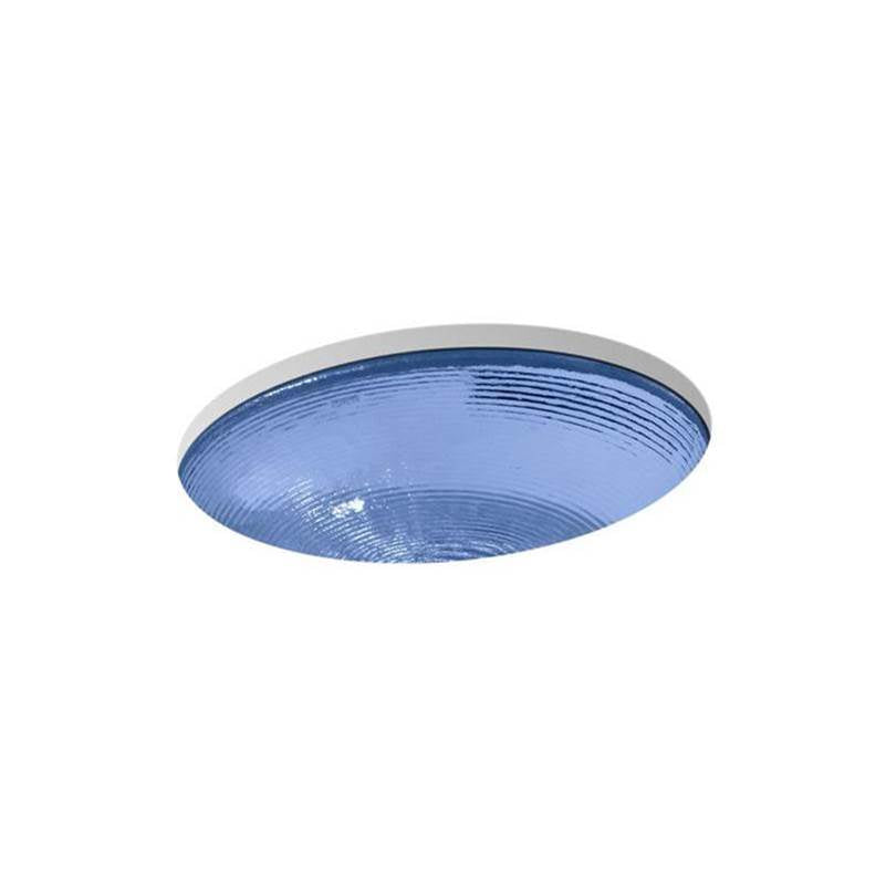 Whist 19" oval undermount bathroom sink, no overflow