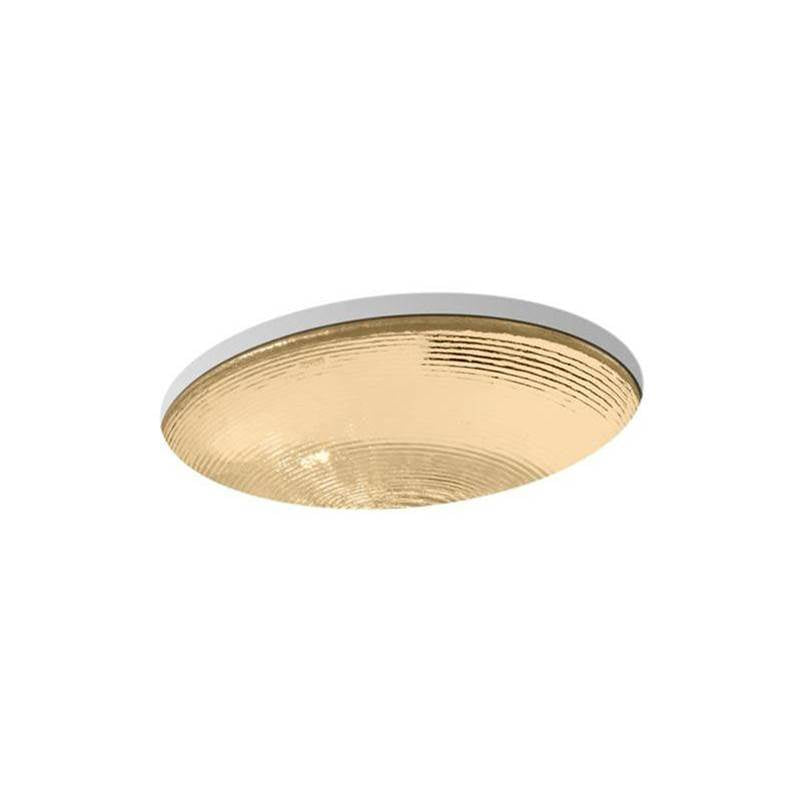 Whist 19" oval undermount bathroom sink, no overflow