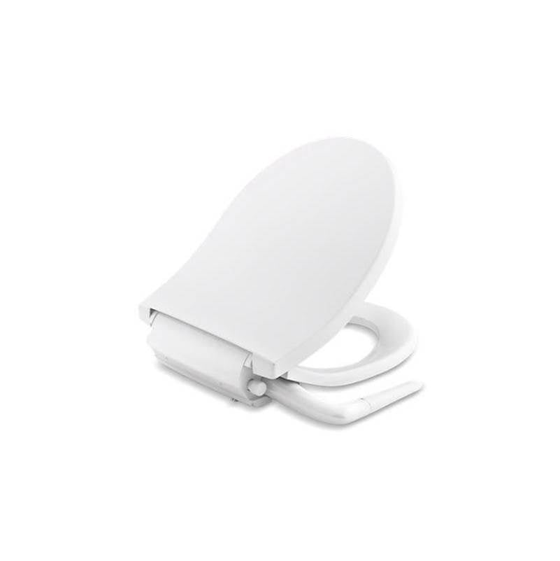 PureWash M250 Quiet-Close round-front toilet seat with antimicrobial agent