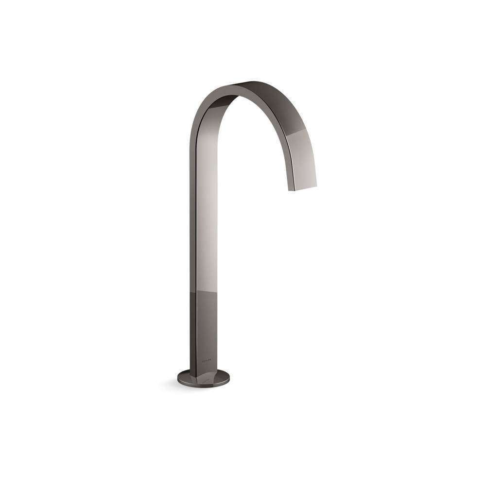 Components Bathroom sink faucet spout with Ribbon design, 1.2 gpm