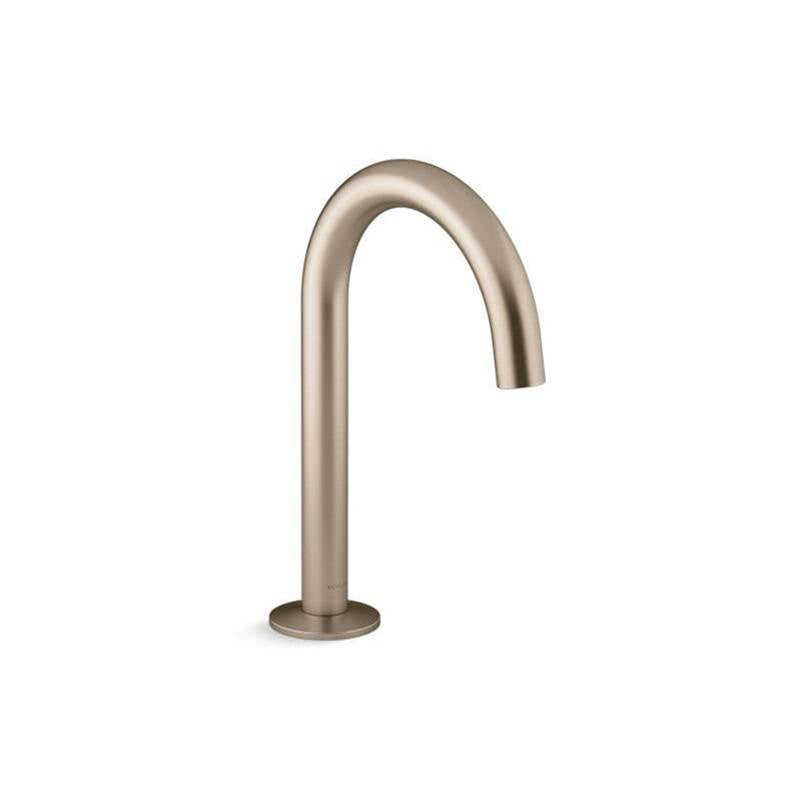Components Bathroom sink faucet spout with Tube design, 1.2 gpm