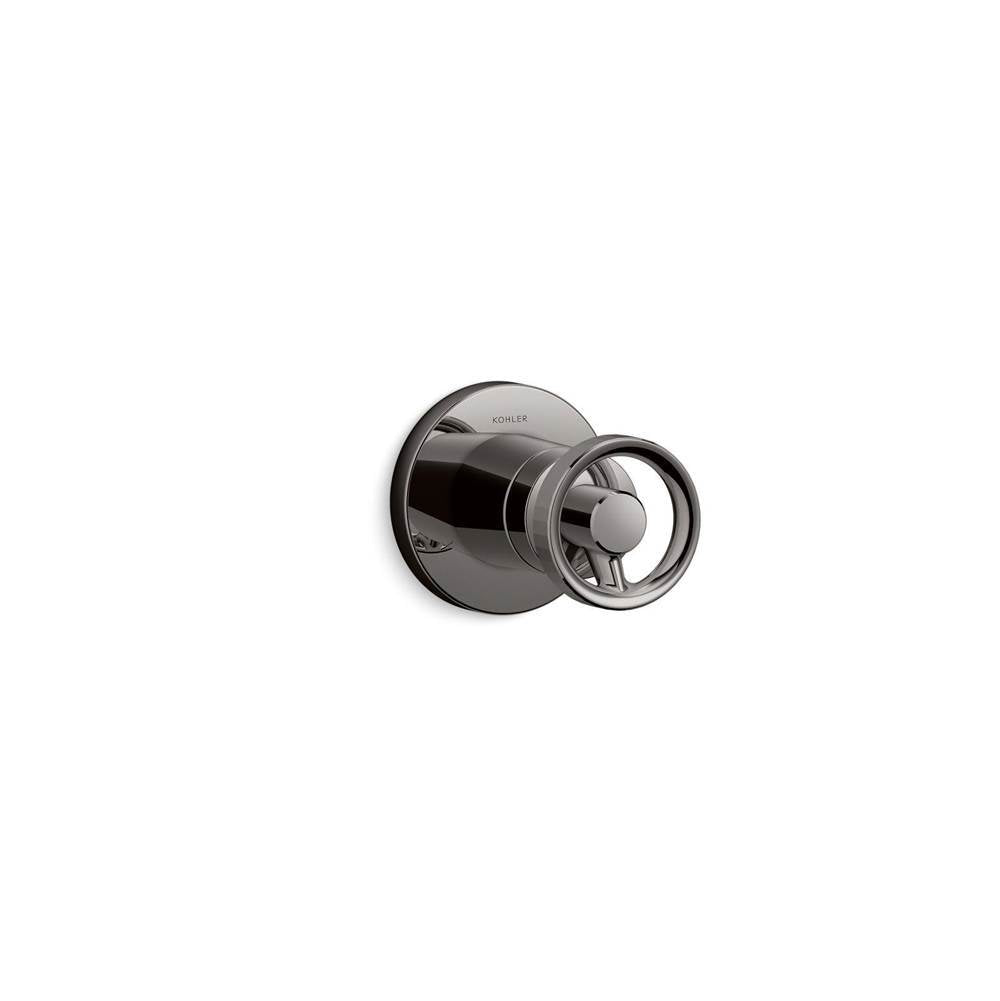 Components MasterShower transfer valve trim with Industrial handle