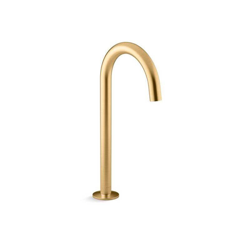 Components Bathroom sink faucet spout with Tube design, 1.2 gpm