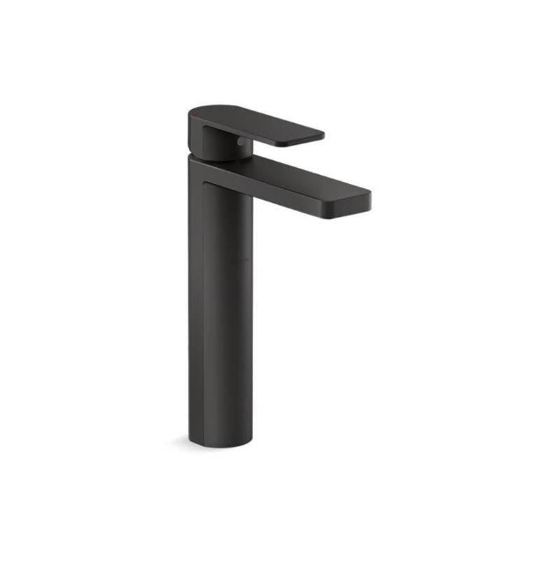 Parallel Tall single-handle bathroom sink faucet, 1.0 gpm