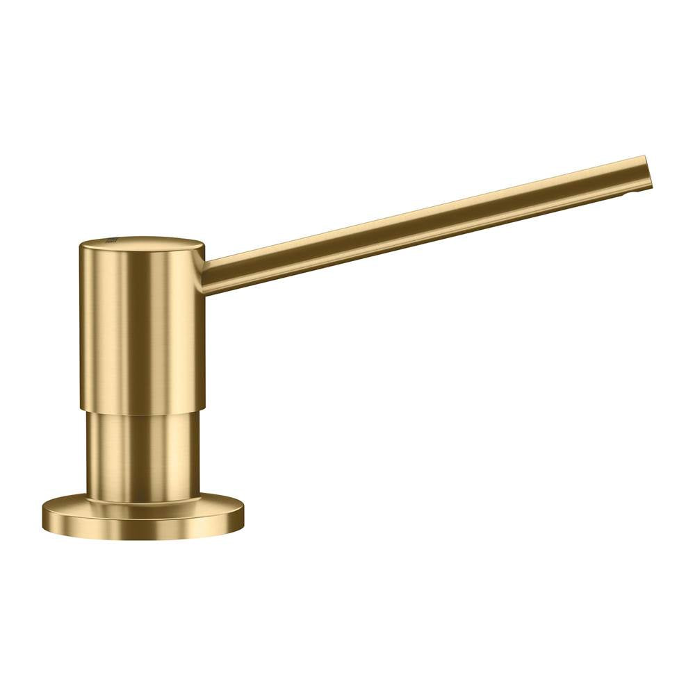 Torre Soap Dispenser - Satin Gold