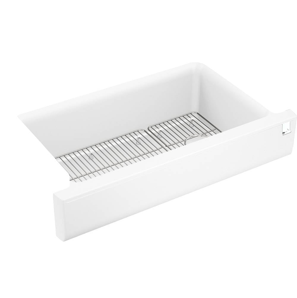 Cairn Undermount single-bowl farmhouse kitchen sink