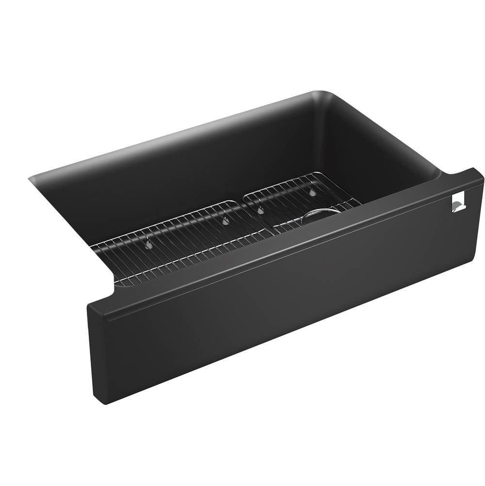 Cairn 34" undermount single-bowl farmhouse kitchen sink