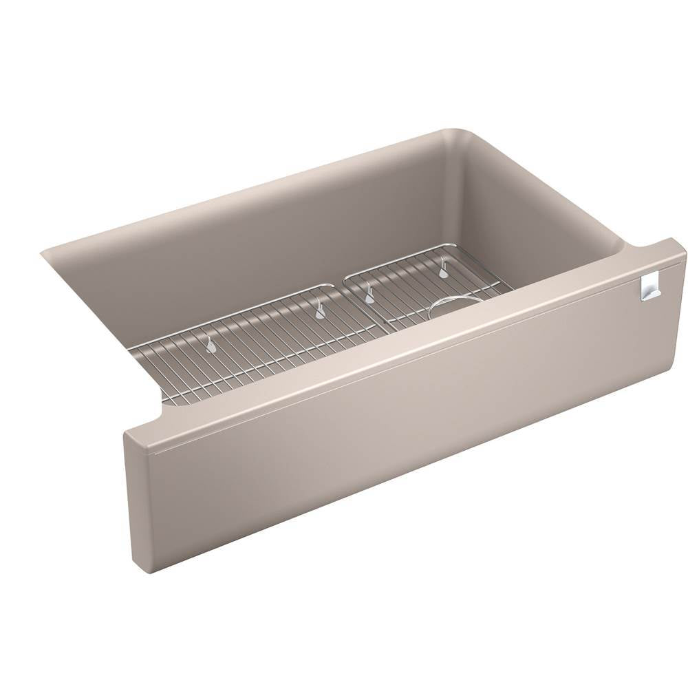 Cairn 34" undermount single-bowl farmhouse kitchen sink