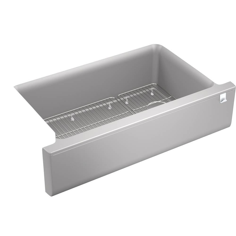 Cairn 34" undermount single-bowl farmhouse kitchen sink