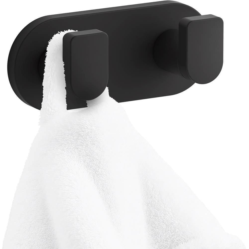 Composed Double robe hook