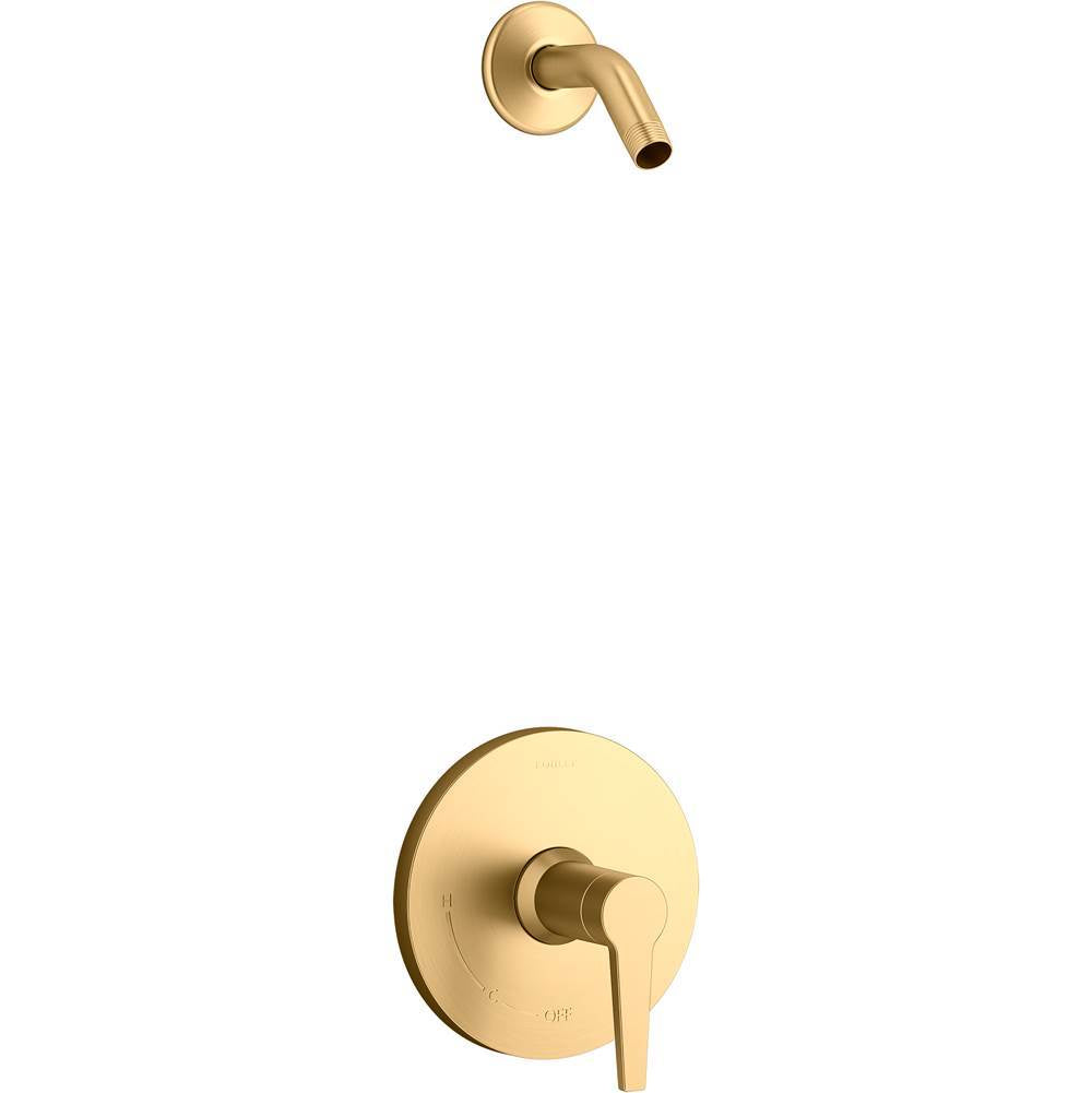 Pitch Rite-Temp shower trim kit, without showerhead