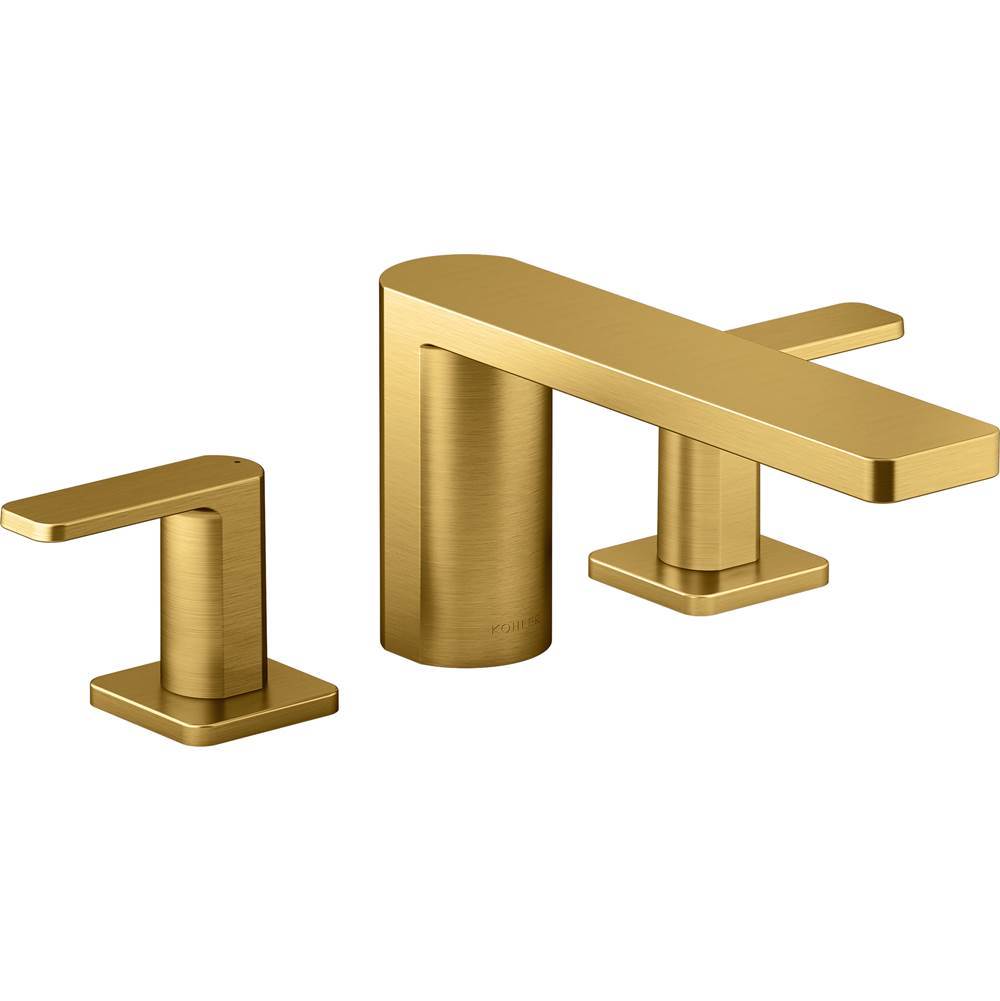 Parallel Deck-mount bath faucet
