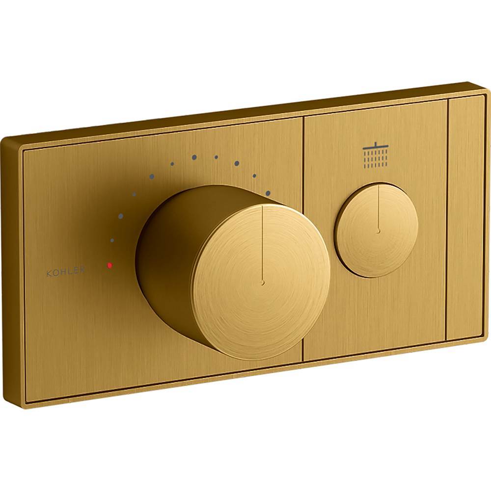 Anthem One-outlet recessed mechanical thermostatic valve control