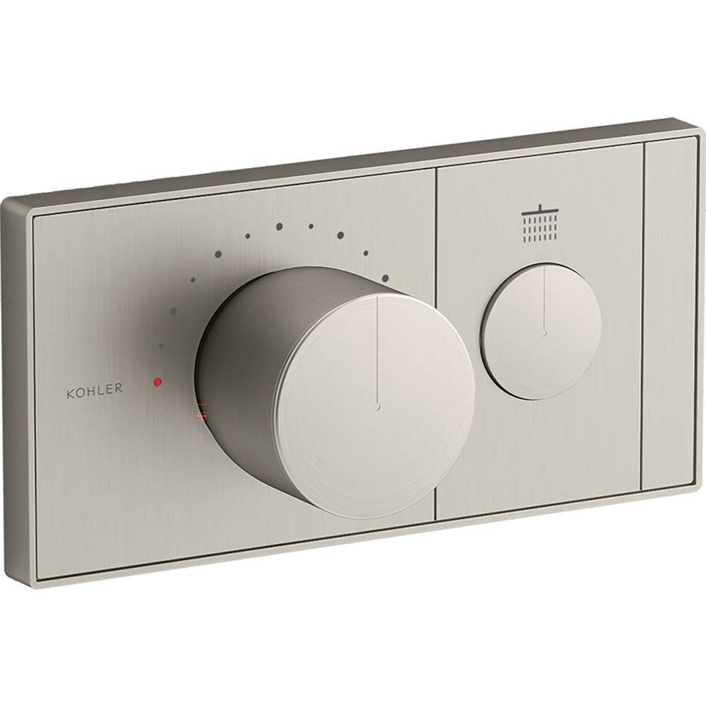 Anthem One-outlet recessed mechanical thermostatic valve control