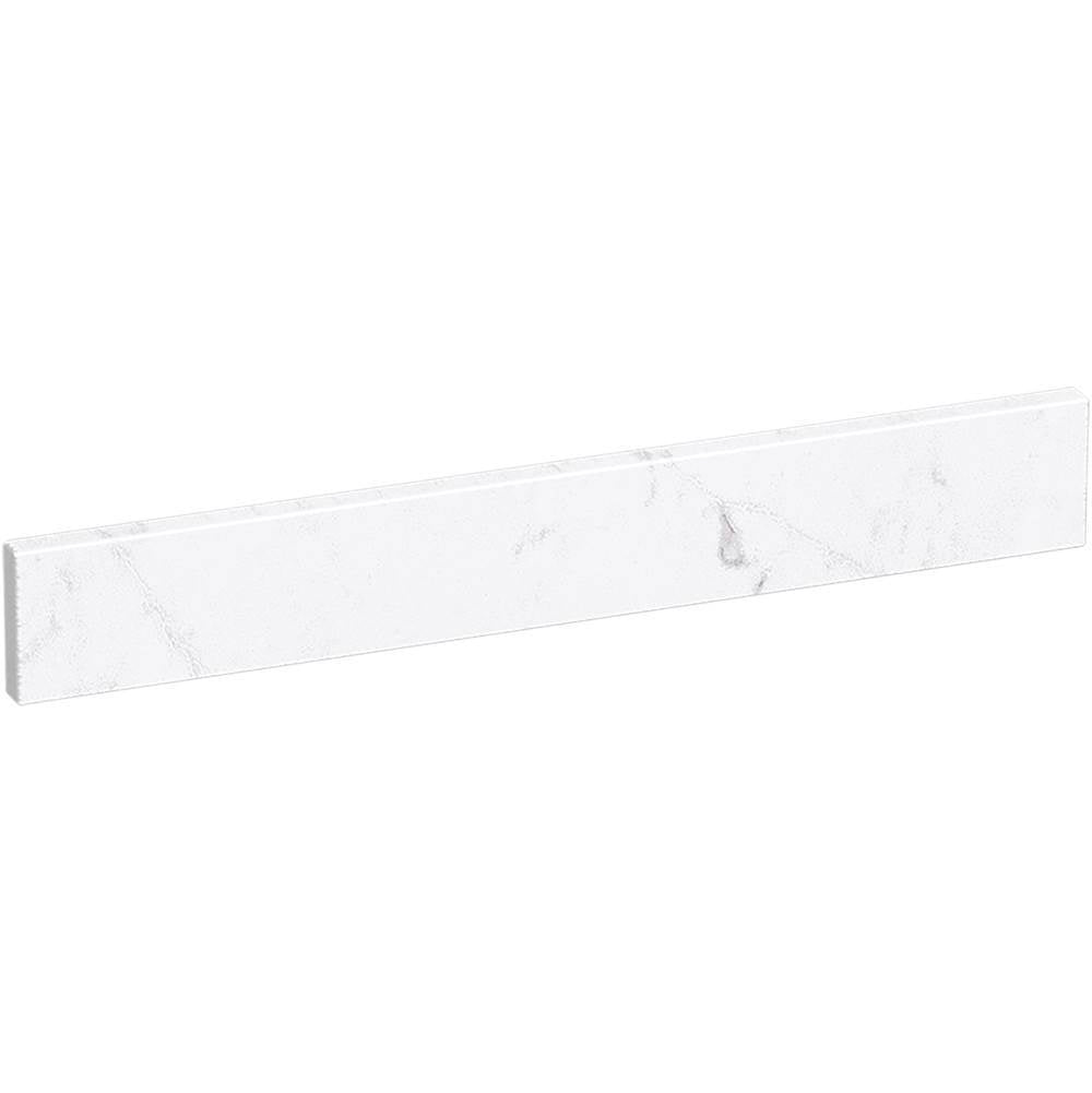 Silestone quartz 25" backsplash
