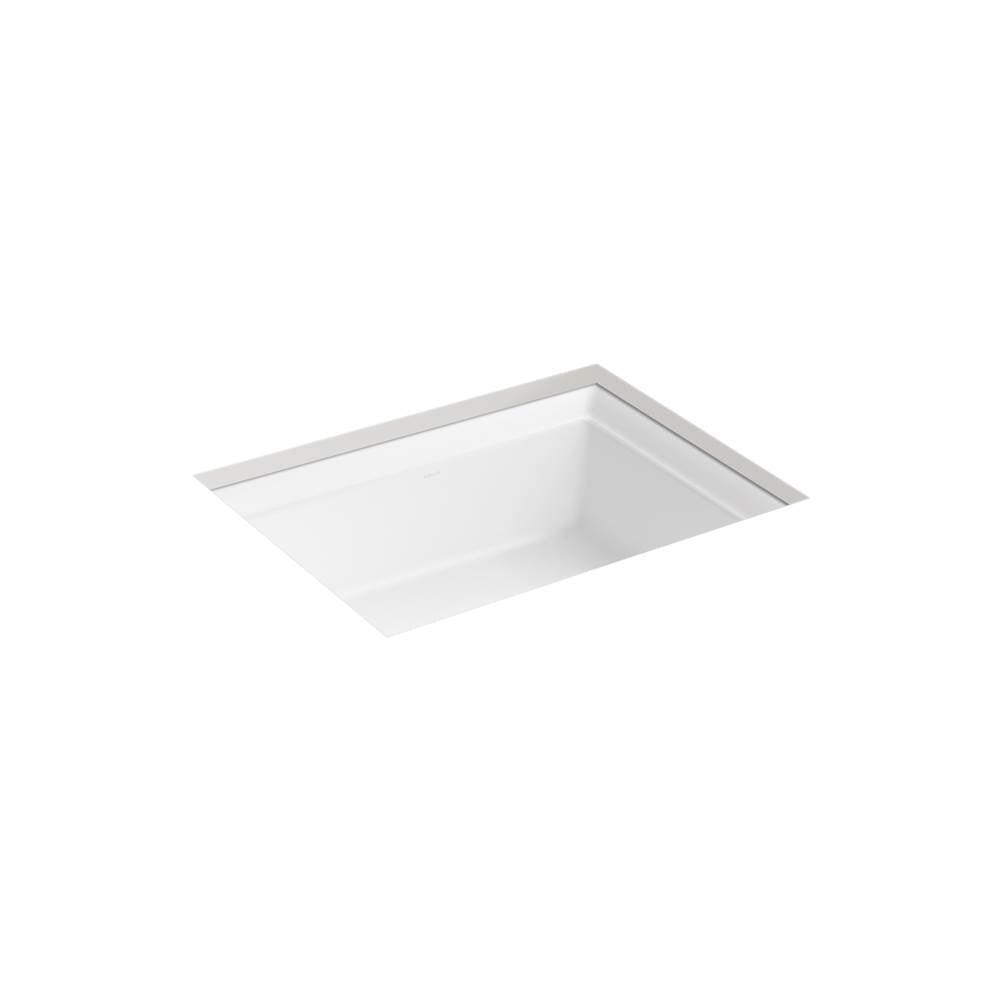 Artifacts 21-1/4" rectangular undermount bathroom sink