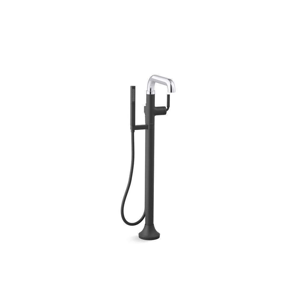 Tone Floor-mount bath filler trim with handshower
