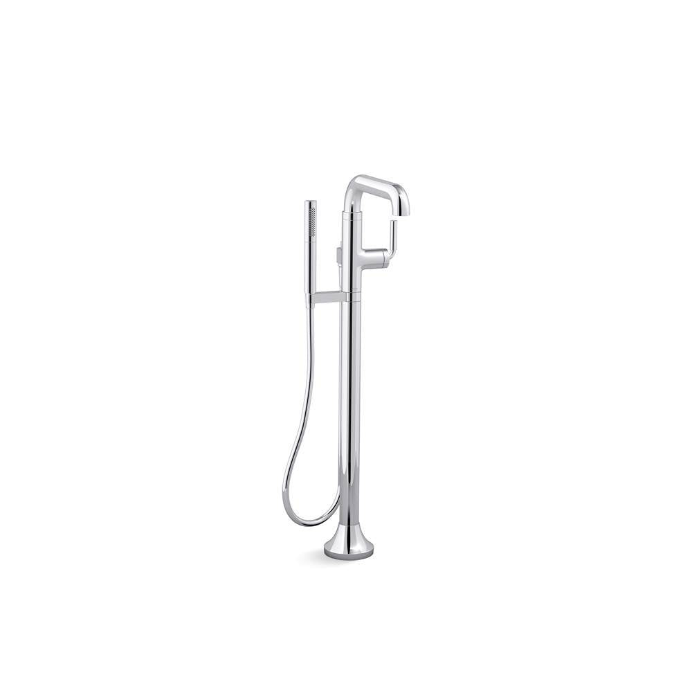 Tone Floor-mount bath filler trim with handshower