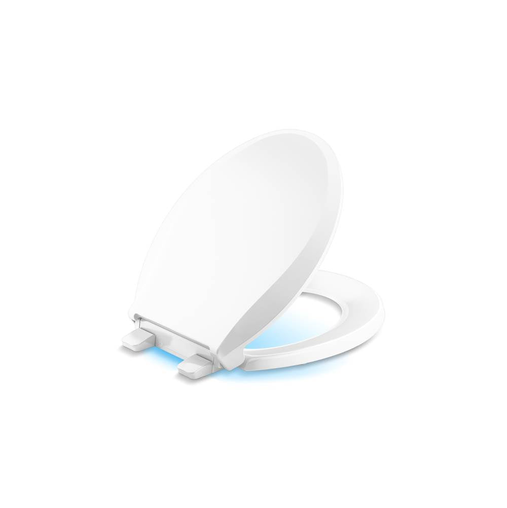 Cachet Nightlight ReadyLatch Quiet-Close round-front toilet seat