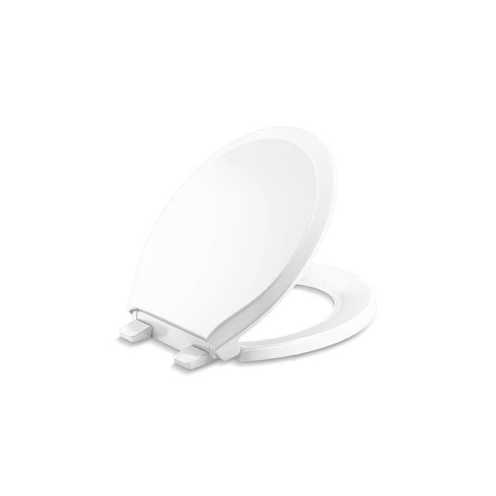 Rutledge ReadyLatch Quiet-Close round-front toilet seat