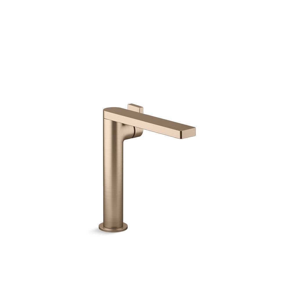 Composed Tall single-handle bathroom sink faucet with Lever handle, 1.2 gpm