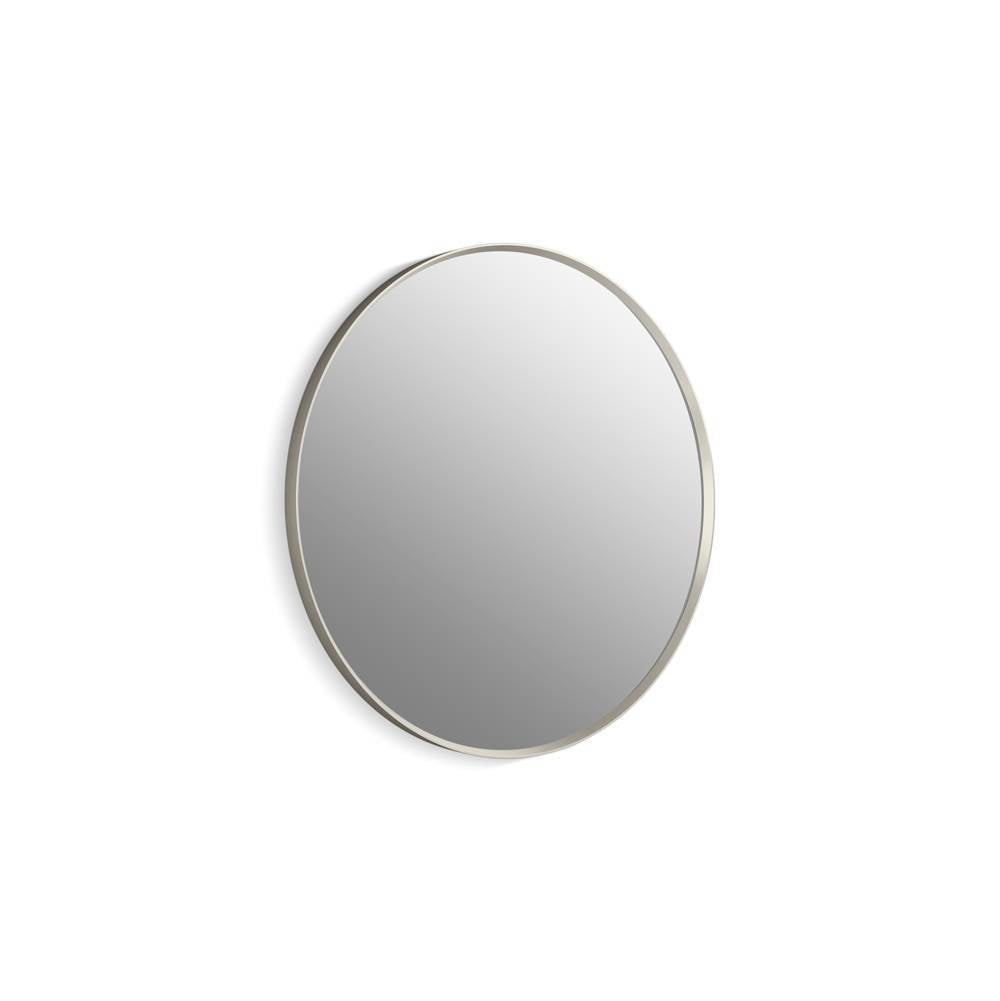 Essential 32" round framed mirror